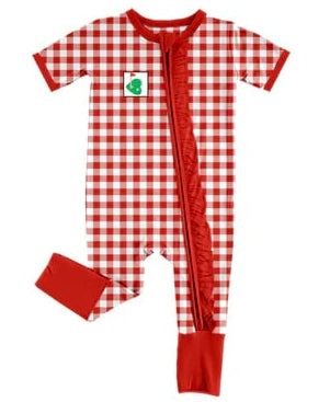 Toddle kids girl short sleeve golf design outfit