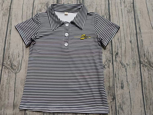 Kids baby custom team short sleeve polo shirt