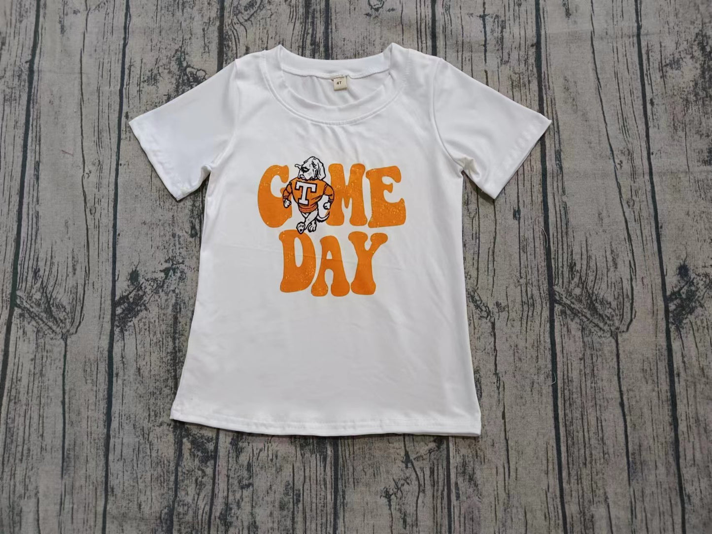Kids boy game day fashion t- shirt