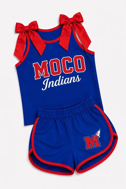 Custom team top matching shorts girl summer outfit wholesale factory price