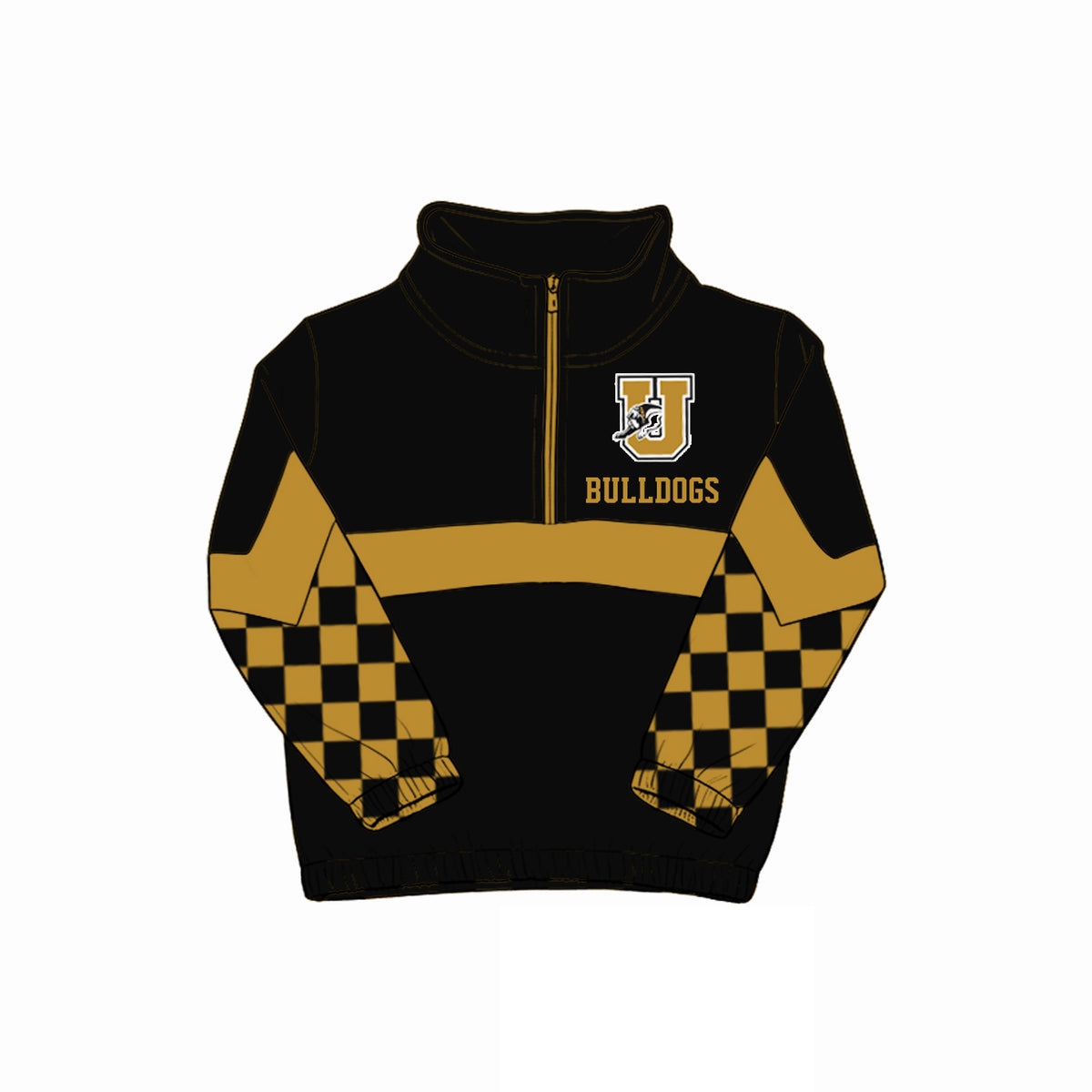 Adult women custom team long sleeve pullover top