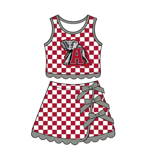 baby girls sleeveless yoga top matching skorts yoga clothing set preorder