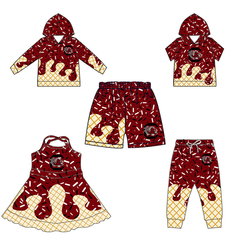 Toddle baby custom team design matching outfit