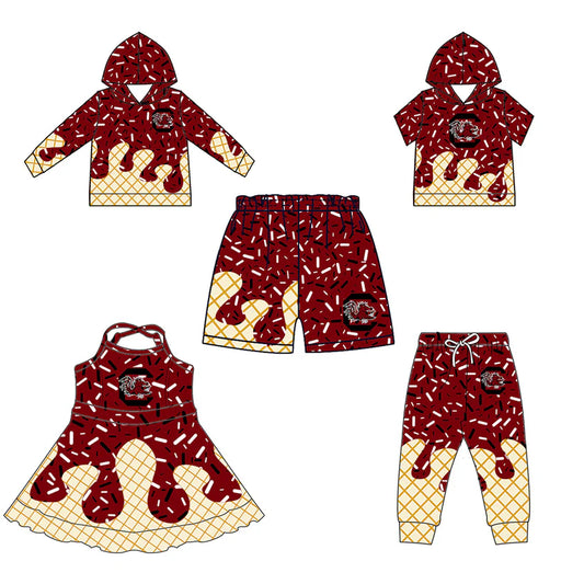 Toddle baby custom team design matching outfit