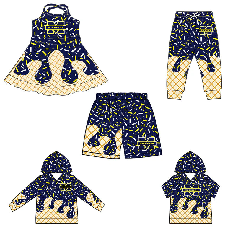 Toddle baby custom team design matching outfit