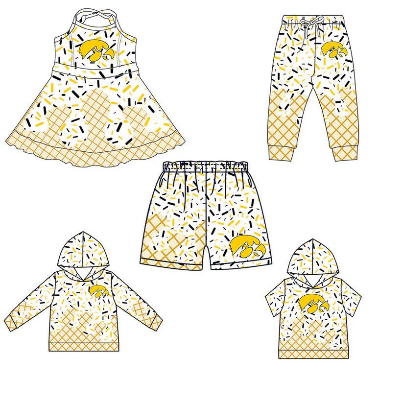 Toddle baby custom team design matching outfit