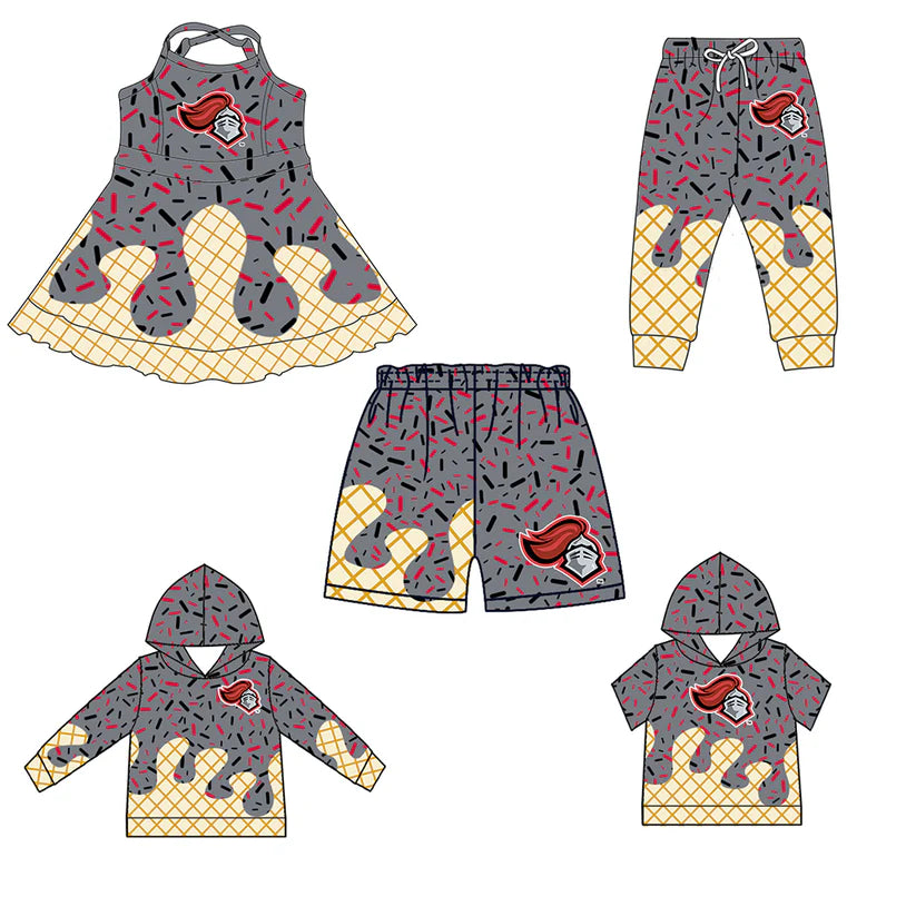 Toddle baby custom team design matching outfit