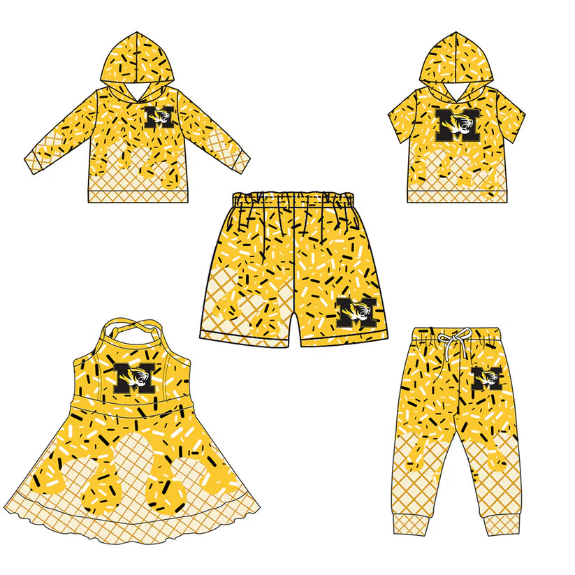 Toddle baby custom team design matching outfit