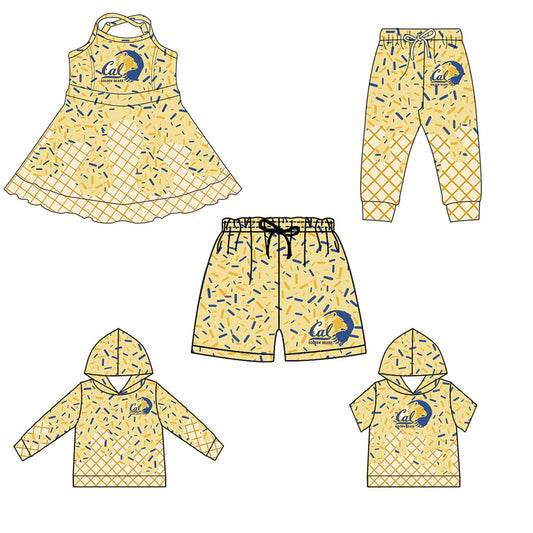 Toddle baby custom team design matching outfit