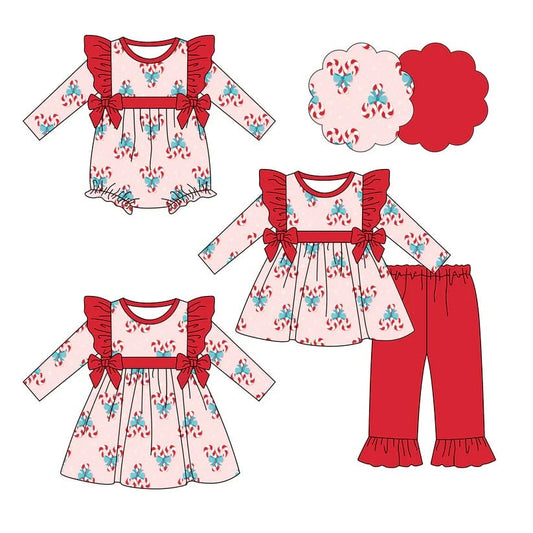 Toddle kids Christmas design matching outfit