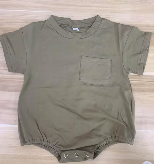 toddle baby short sleeve romper