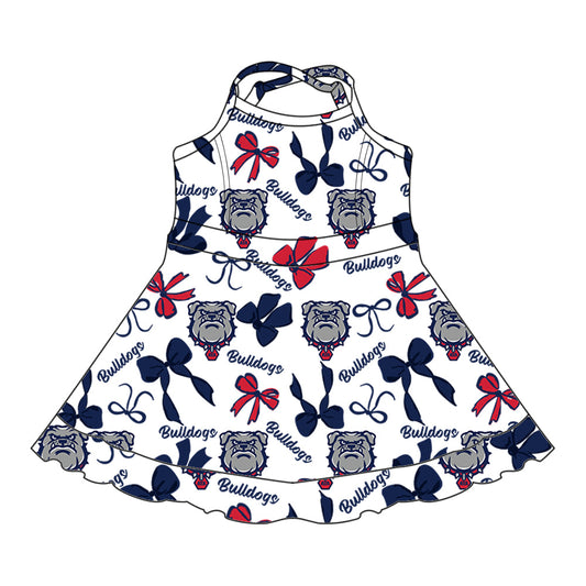 Toddle girls wholesale custom team design dress