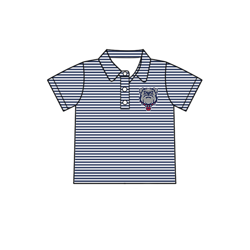 Kids baby short sleeve custom team pullover top