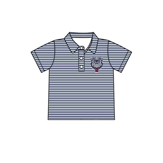 Kids baby short sleeve custom team pullover top