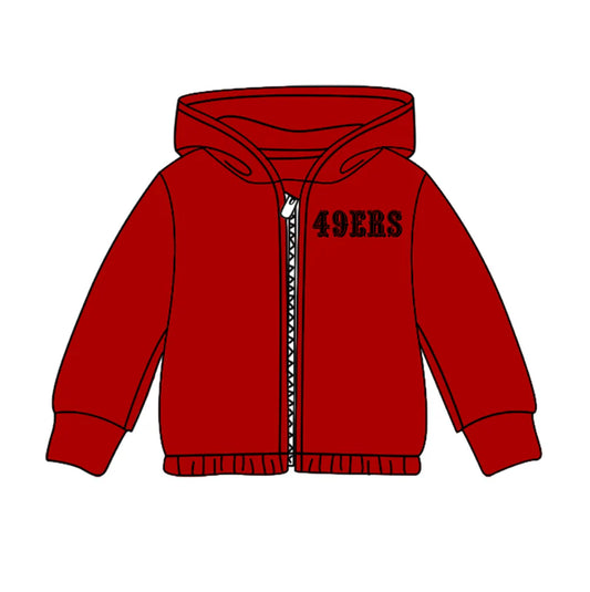 Kids custom team long sleeve pullover