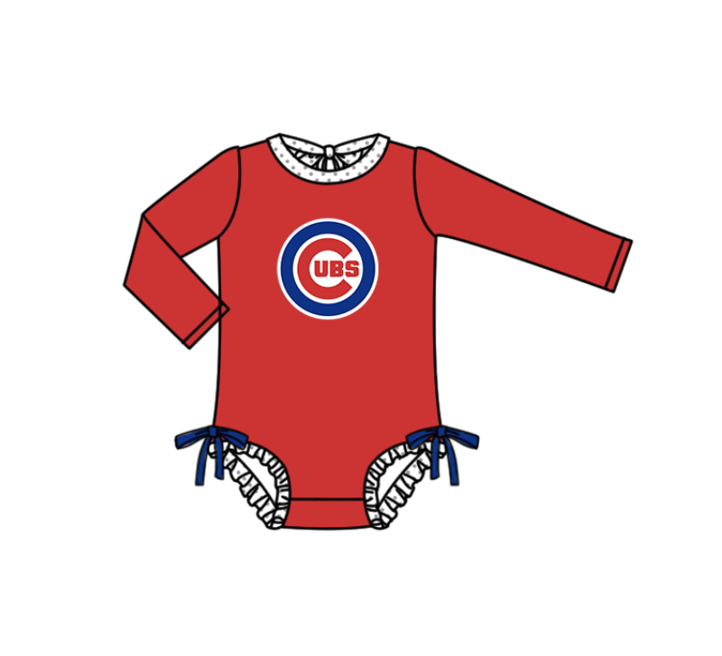 Girls one piece custom team design swimwear