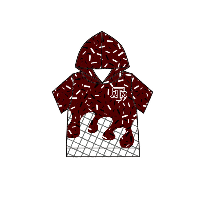 baby boy custom team design hoodie top