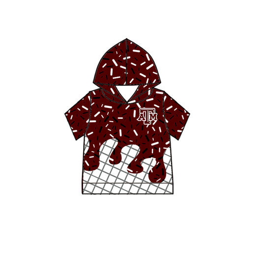 baby boy custom team design hoodie top