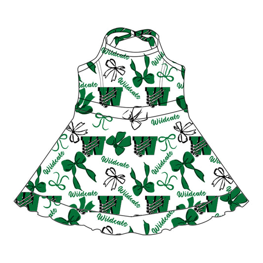 Toddle girls wholesale custom team design dress
