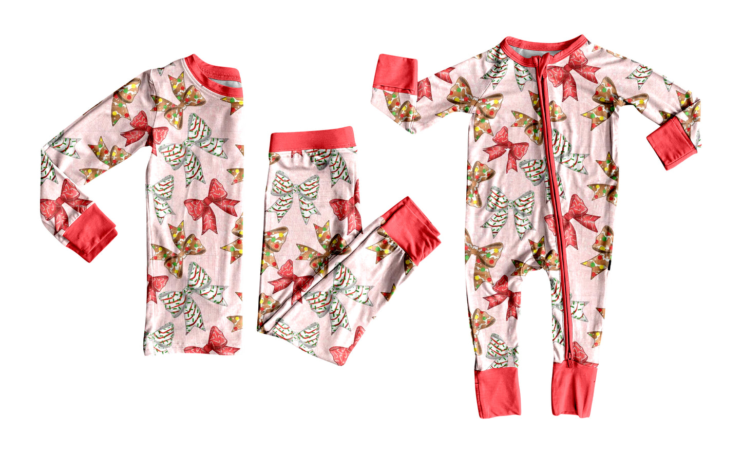 Toddle kids Christmas design matching outfit