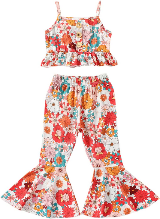 flower girls boutique clothing set