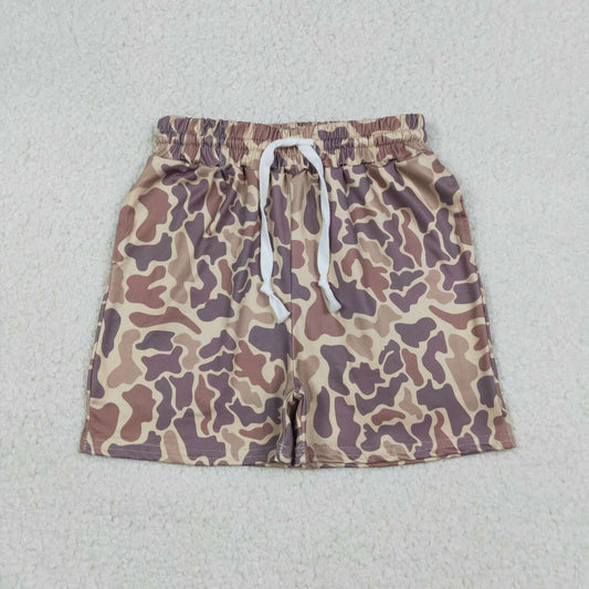 Toddle baby boy camo print summer shorts