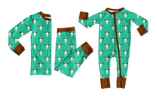 Western design baby long sleeve matching clothes whoesale price