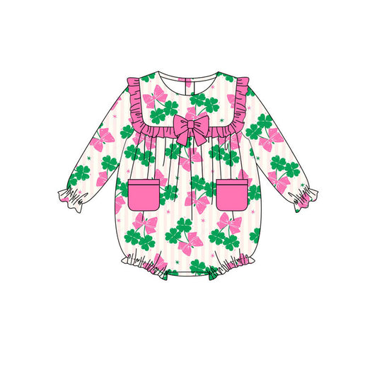 Toddle baby Saint Patrick's Day romper wholesale factory price