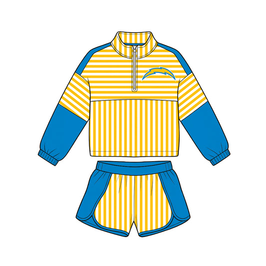 Toddle kids custom team design long sleeve pullover outfit