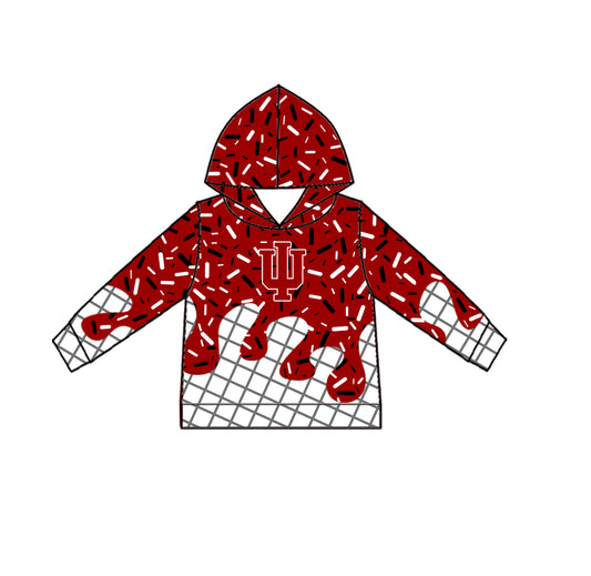 baby boy custom team design hoodie top