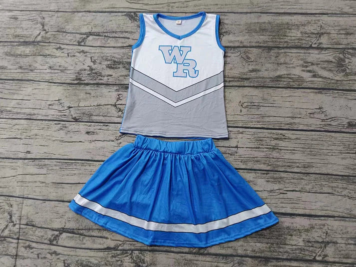 Baby girls custom team cheer outfit add shorts