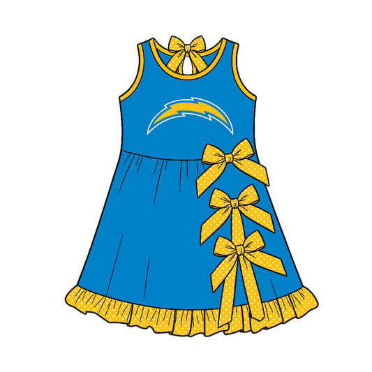 Toddle girls wholesale custom team design yoga dress