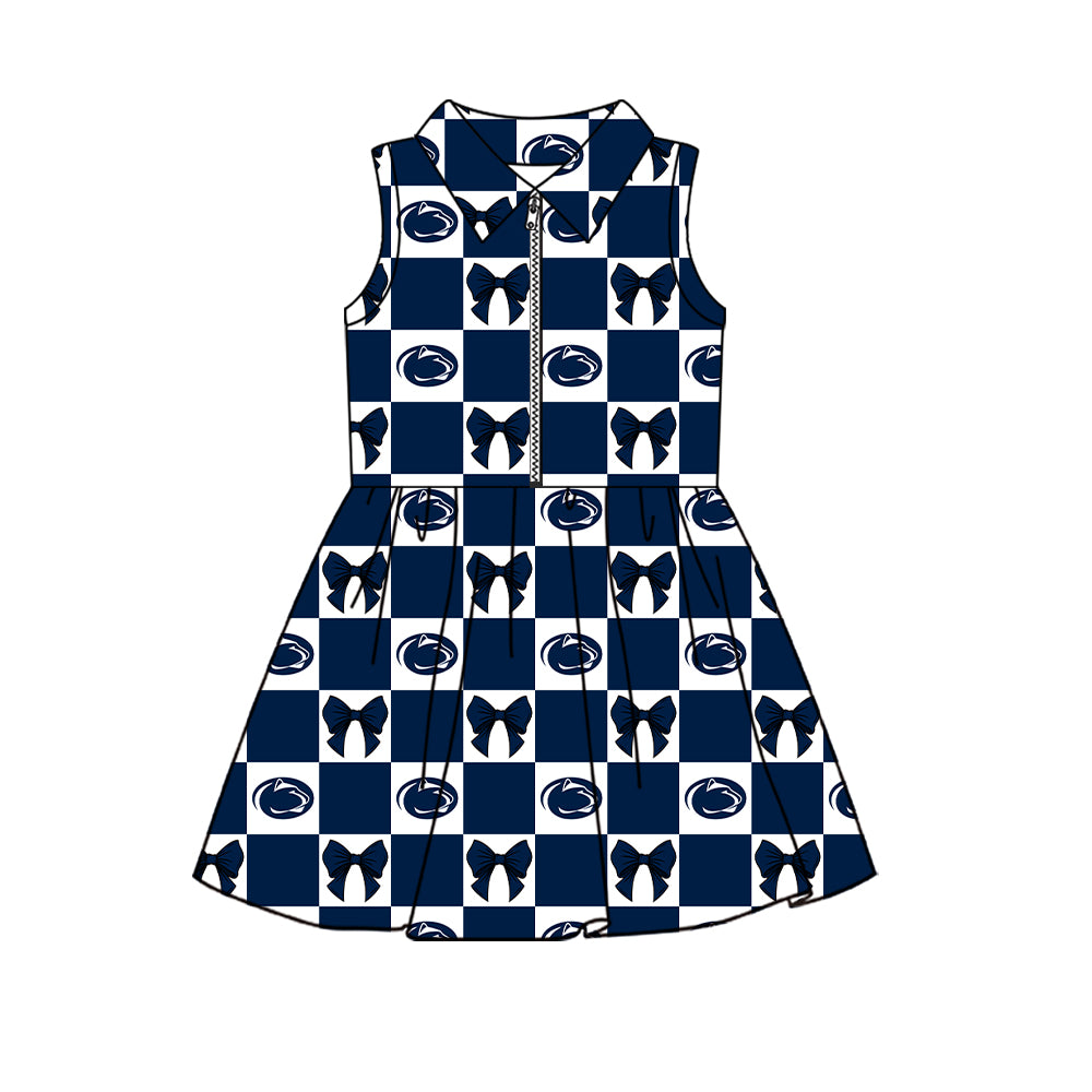 Toddle girls wholesale custom team design yoga dress