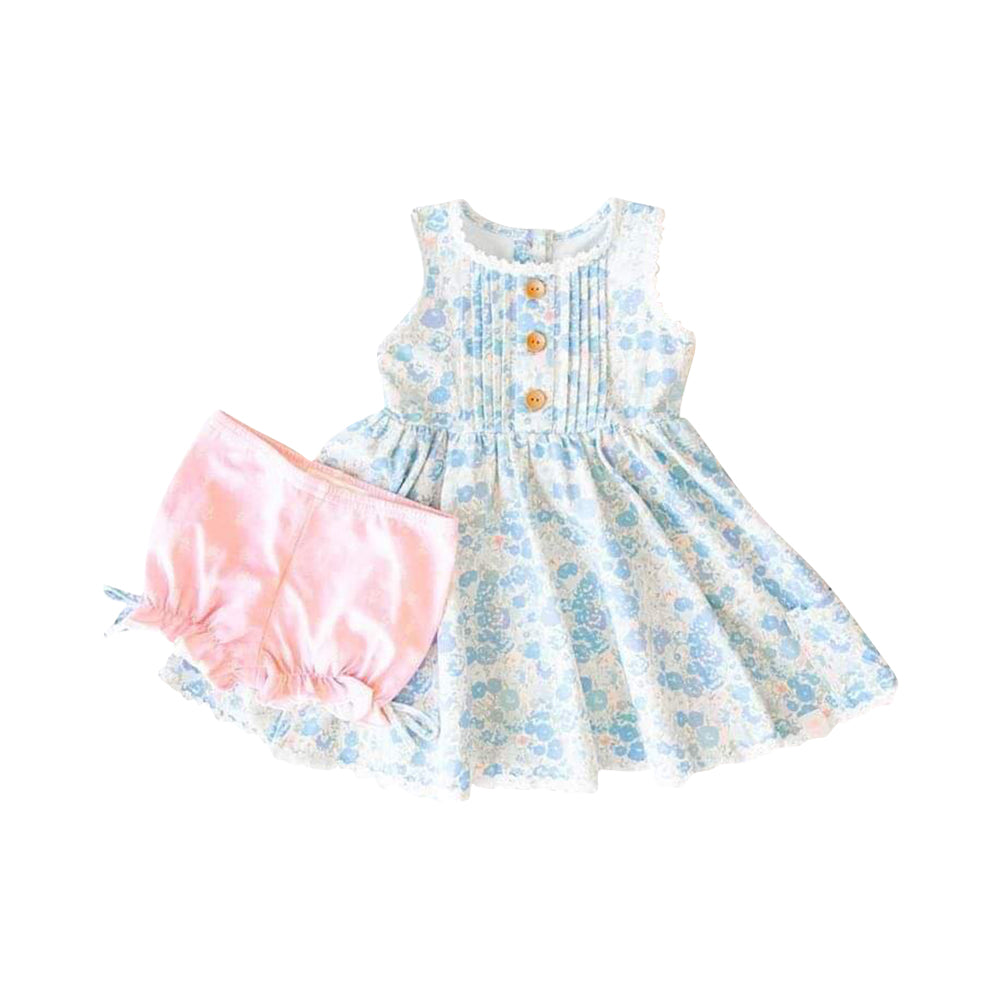 infant baby girls floral outfit