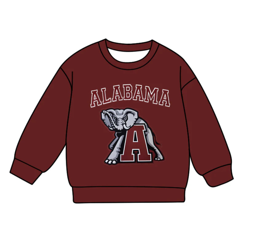 baby boy long sleeve custom team shirt