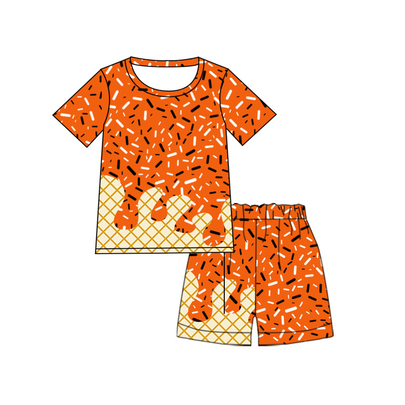 toddle boy short sleeve custom team outfit