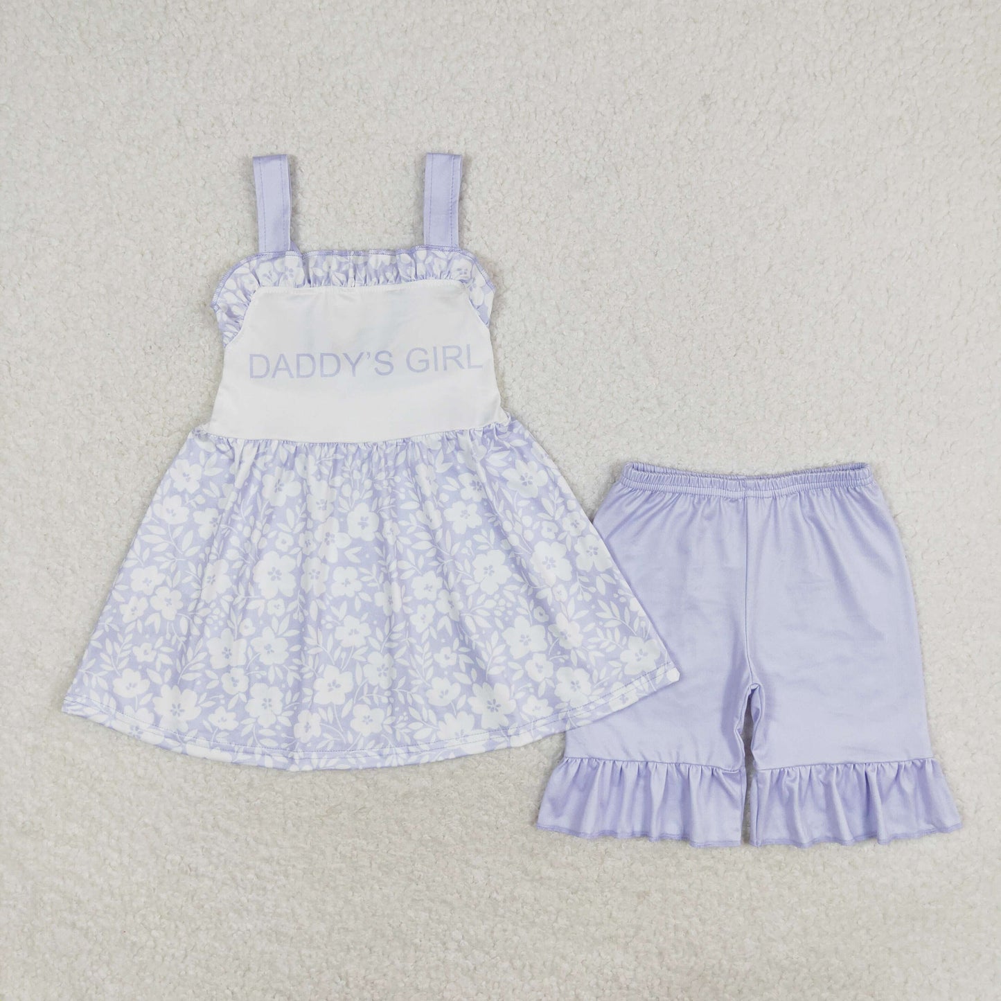 daddys girl fathers day kids matching outfit