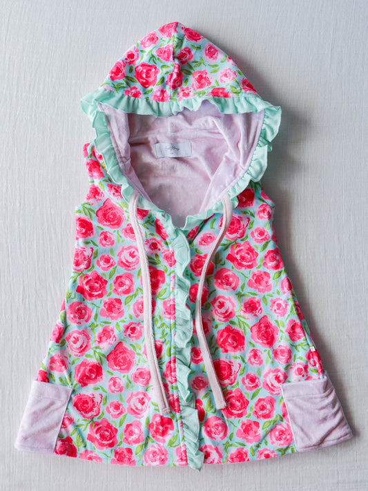 toddle girls swimming coverup