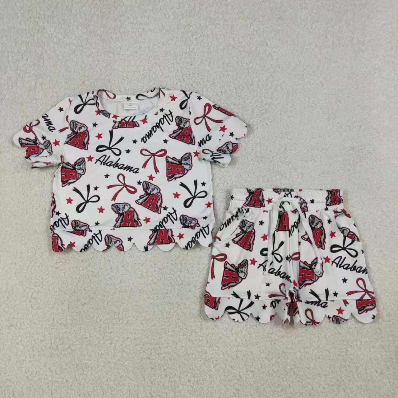 Georgia team top matching outfit girl collegiate outfit