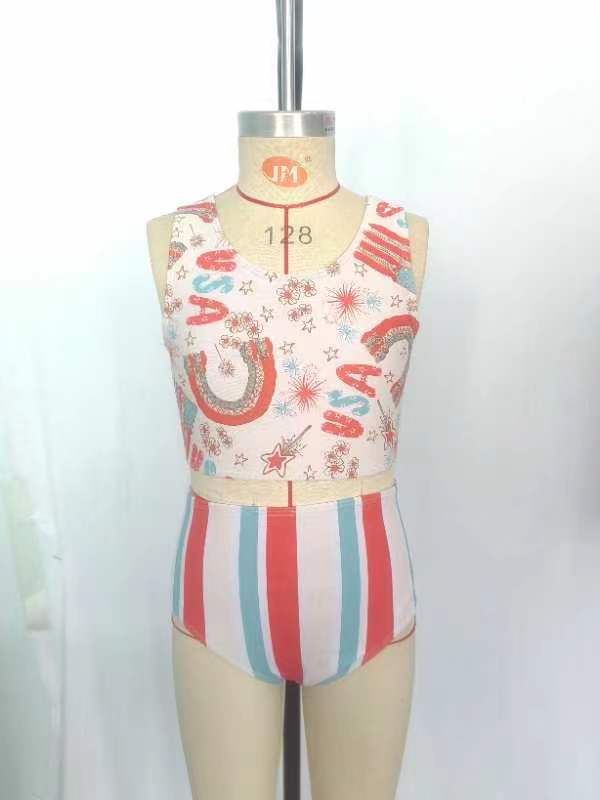 American girls usa july 4th firework one piece swimsuit preorder