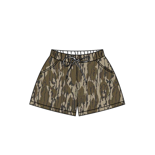Adult women summer camo shorts