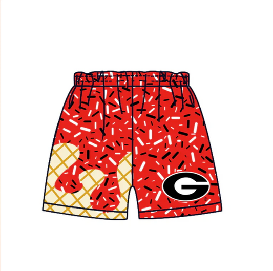 toddle baby  custom team shorts