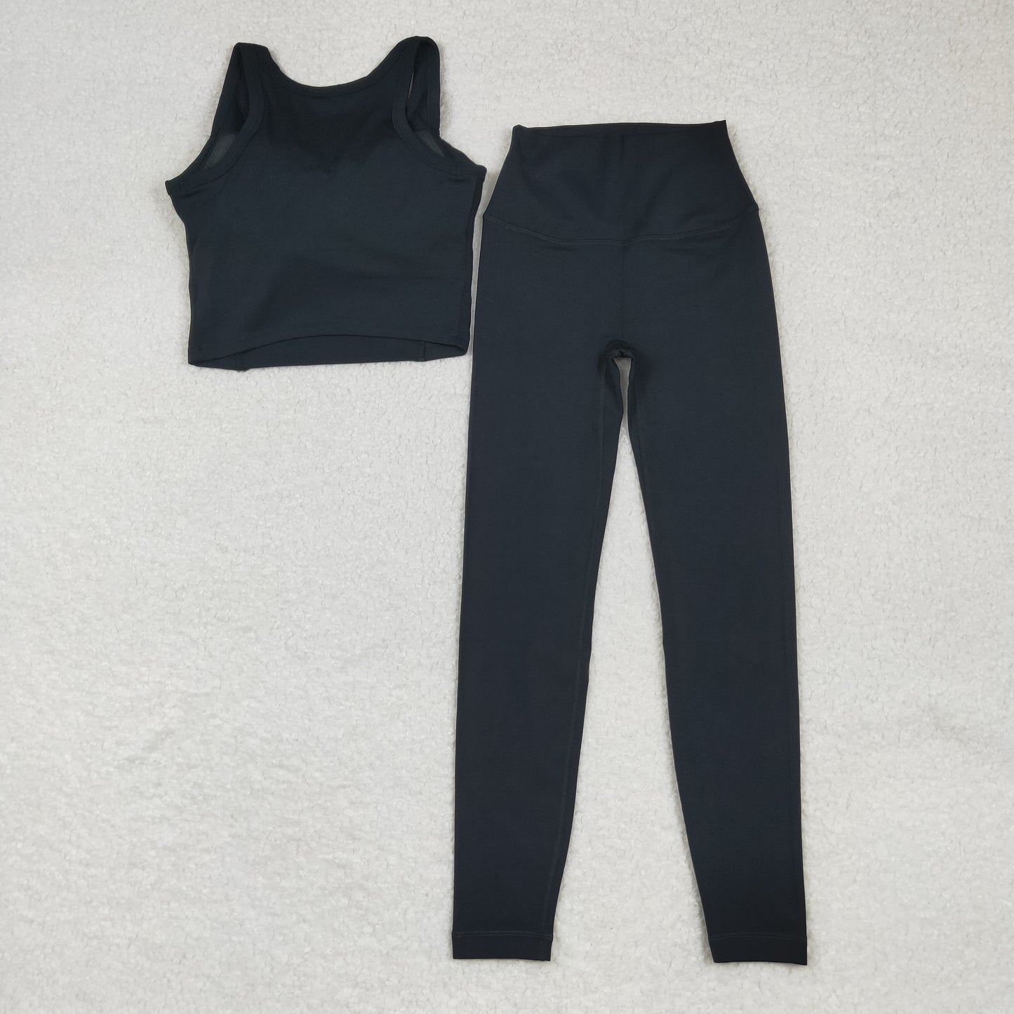 USA SHOP Adult women black yoga set GSPO2039