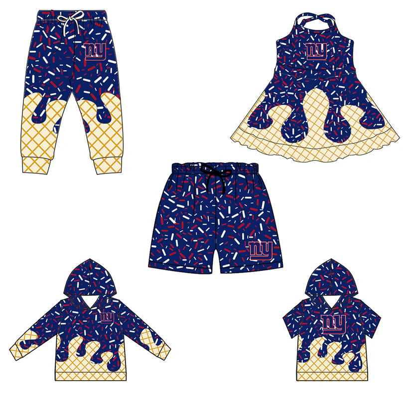 Toddle baby custom team design matching outfit