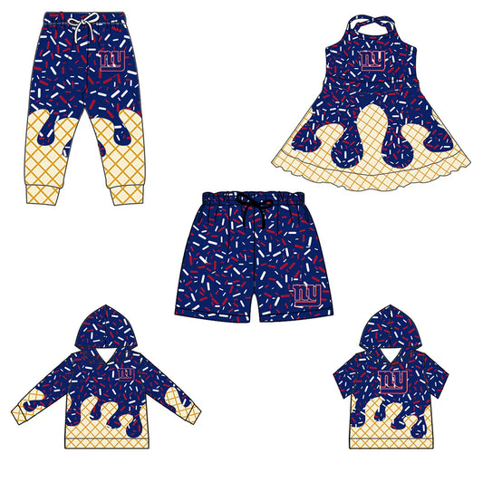Toddle baby custom team design matching outfit