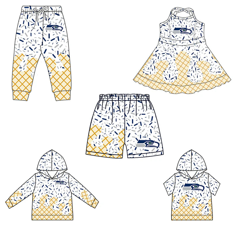 Toddle baby custom team design matching outfit