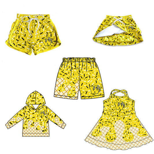 Toddle baby custom team design matching outfit