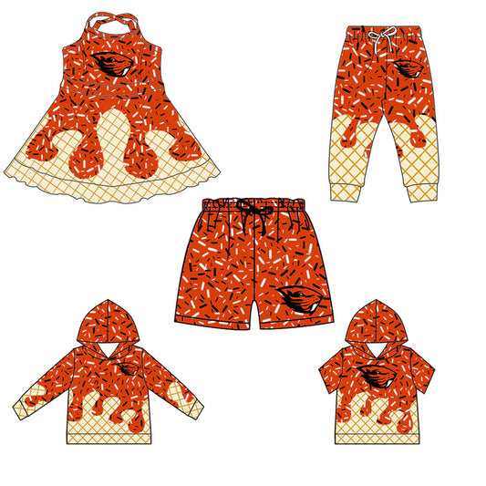 Toddle baby custom design matching outfit