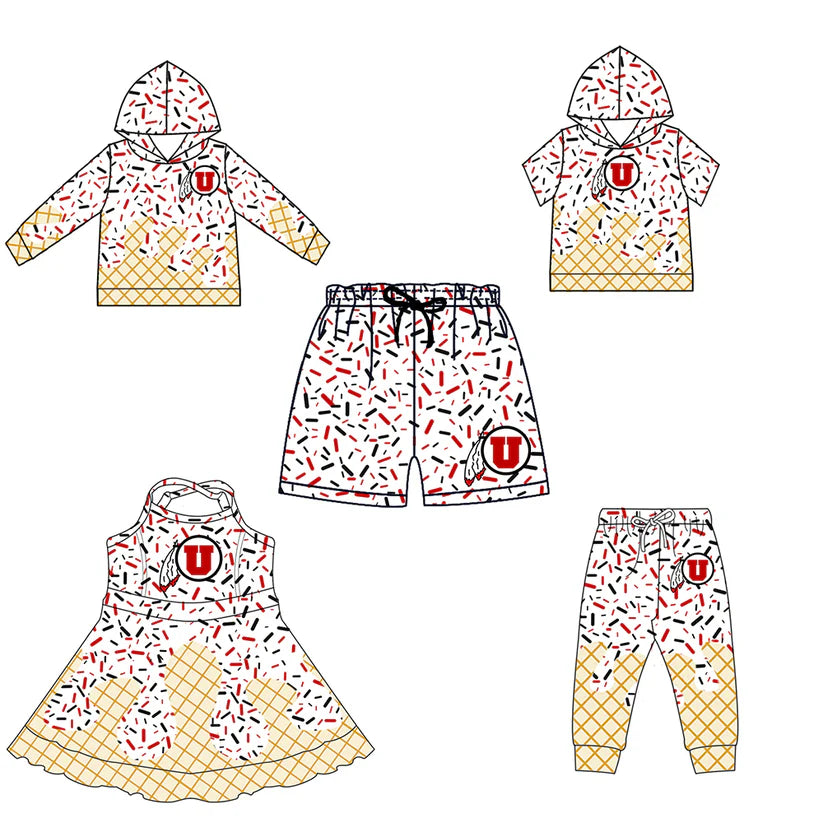 Toddle baby custom team design matching outfit