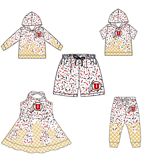 Toddle baby custom team design matching outfit